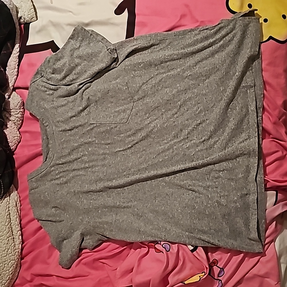 Gray shirt